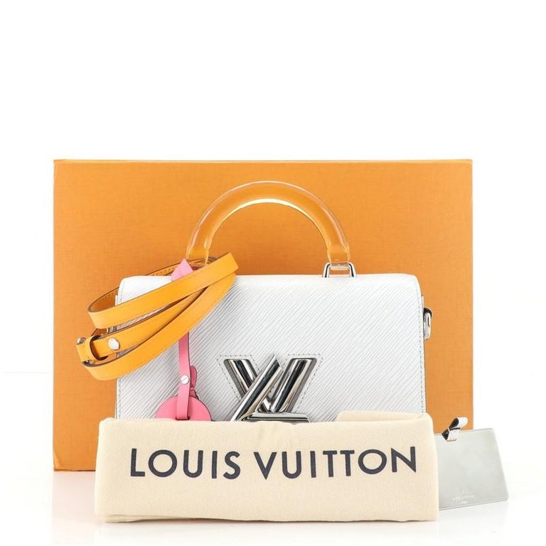 Louis Vuitton Twist Plexiglass Top Handle Bag Epi Leather MM at 1stDibs  lv  twist top handle bag, louis vuitton plexiglass bag, louis vuitton twist  handle