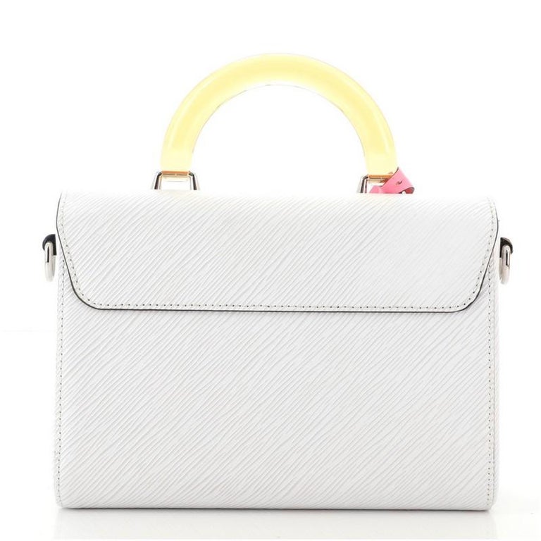 Louis Vuitton Twist Plexiglass Top Handle Bag Epi Leather MM at