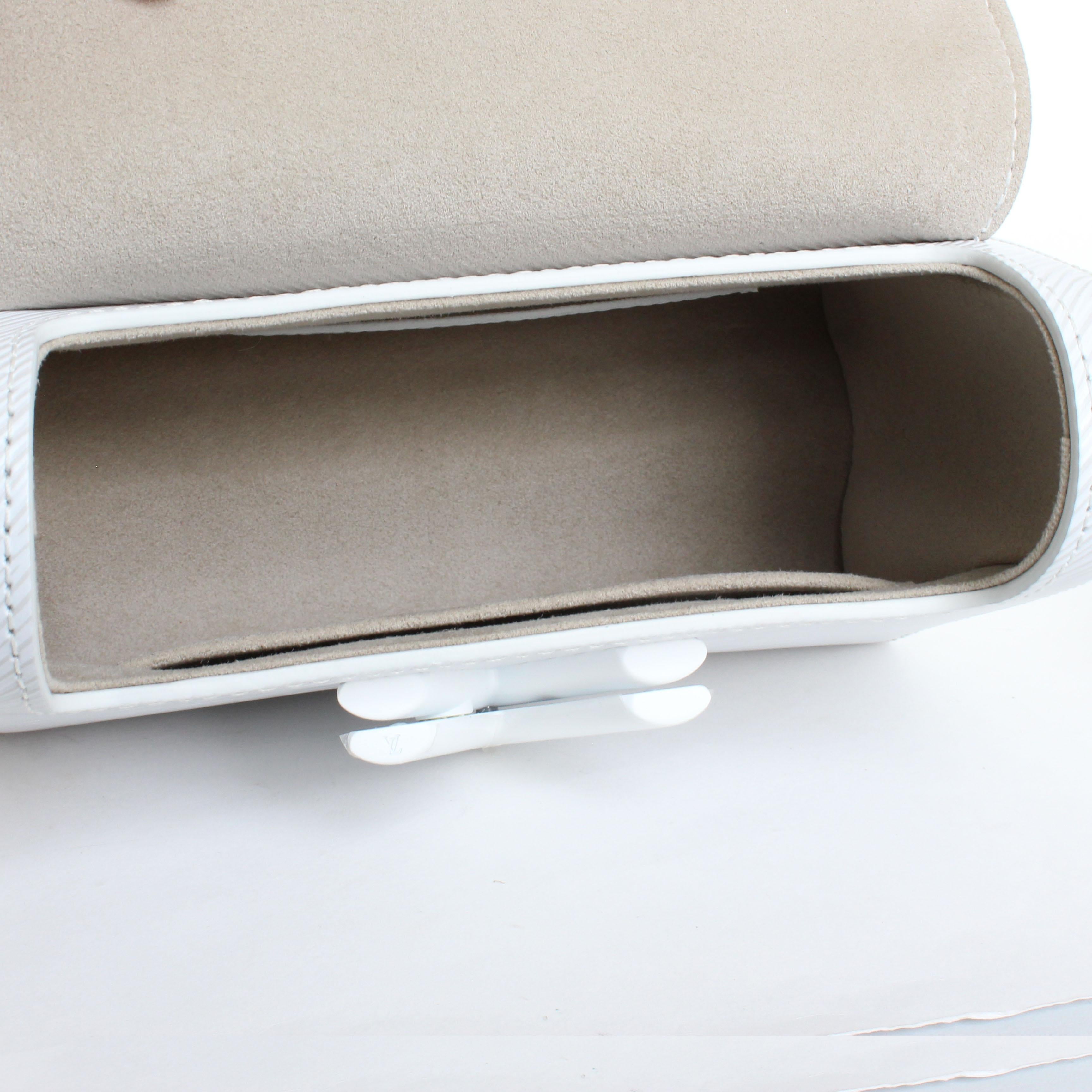 Louis Vuitton Twist PM Bag White Epi Leather New In Box  2