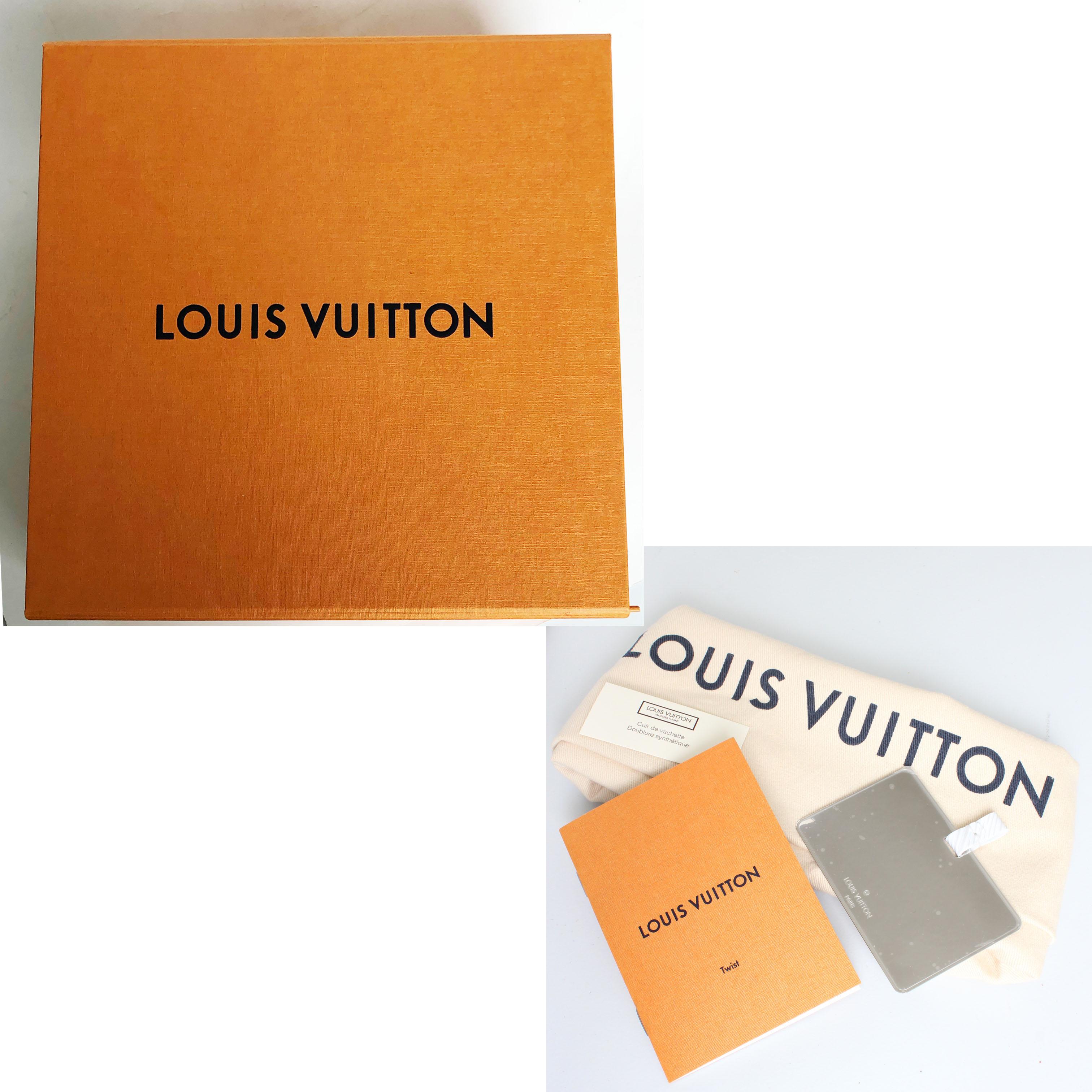 Louis Vuitton Twist PM Bag White Epi Leather New In Box  5