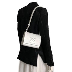 Louis Vuitton Twist PM Bag White Epi Leather New In Box