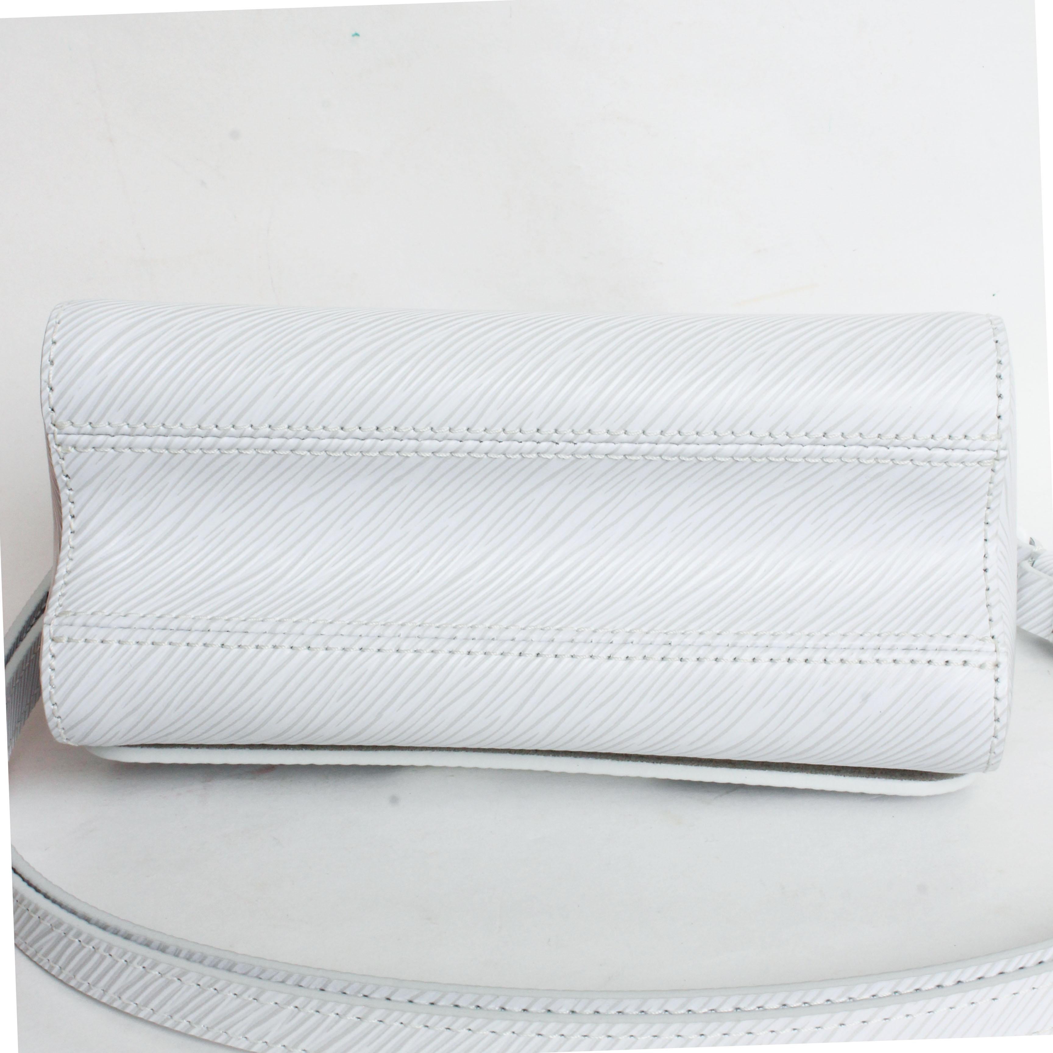 Women's or Men's Louis Vuitton Twist PM Bag White Epi Leather New In Box 