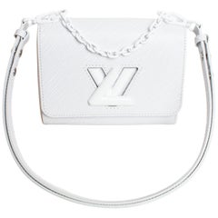 LOUIS VUITTON Epi Twist PM and Twisty White Gold 654030