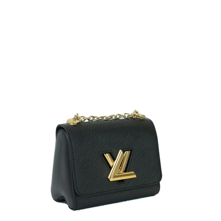 LOUIS VUITTON Twist pm Shoulder bag in Black Leather at 1stDibs