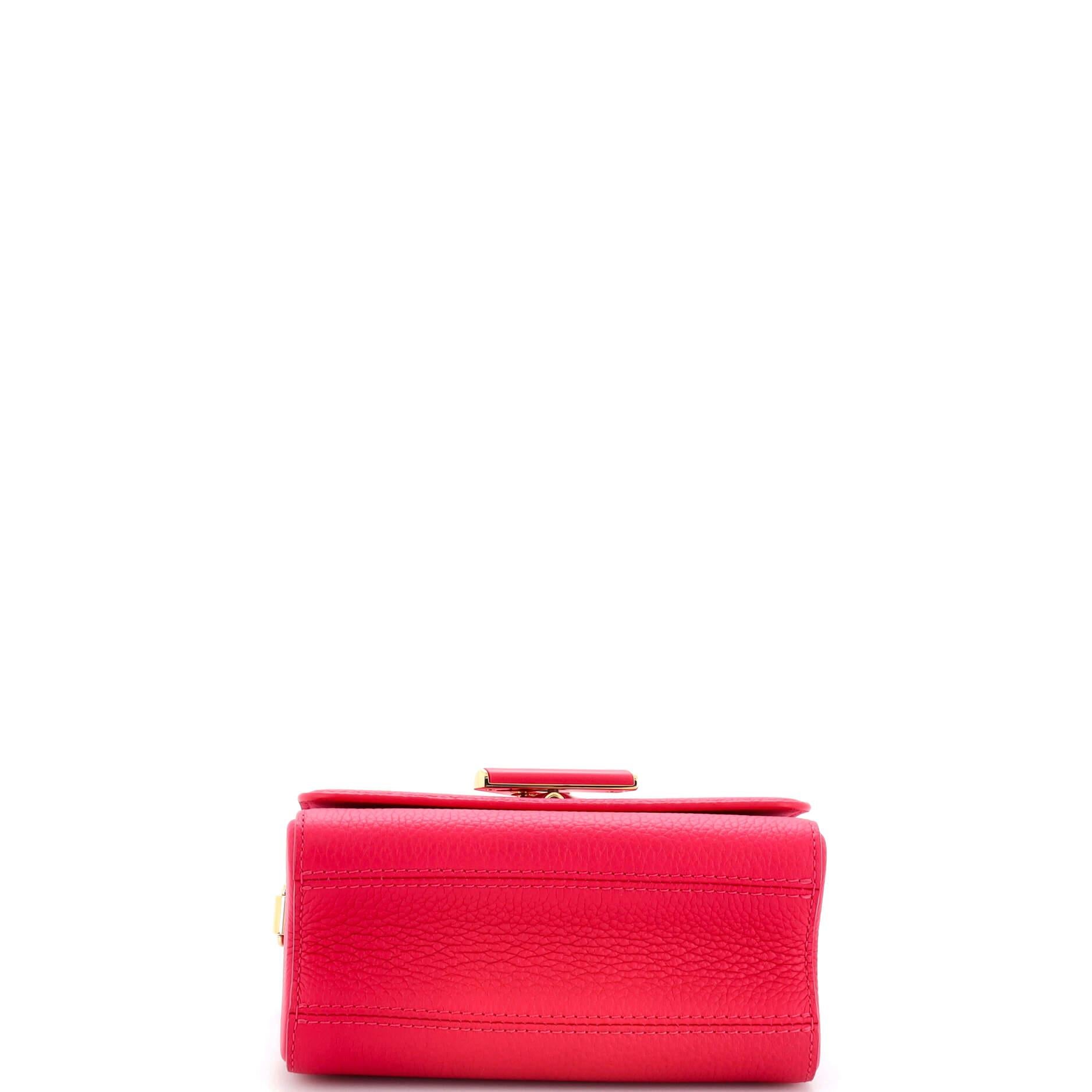 Louis Vuitton Twist Scrunchie Top Handle Bag Leather PM For Sale 1