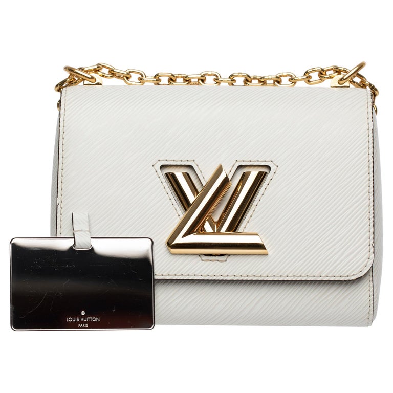 Louis Vuitton Twist Shoulder Bag Ivory Epi Leather Gold Tone Hardware For  Sale at 1stDibs
