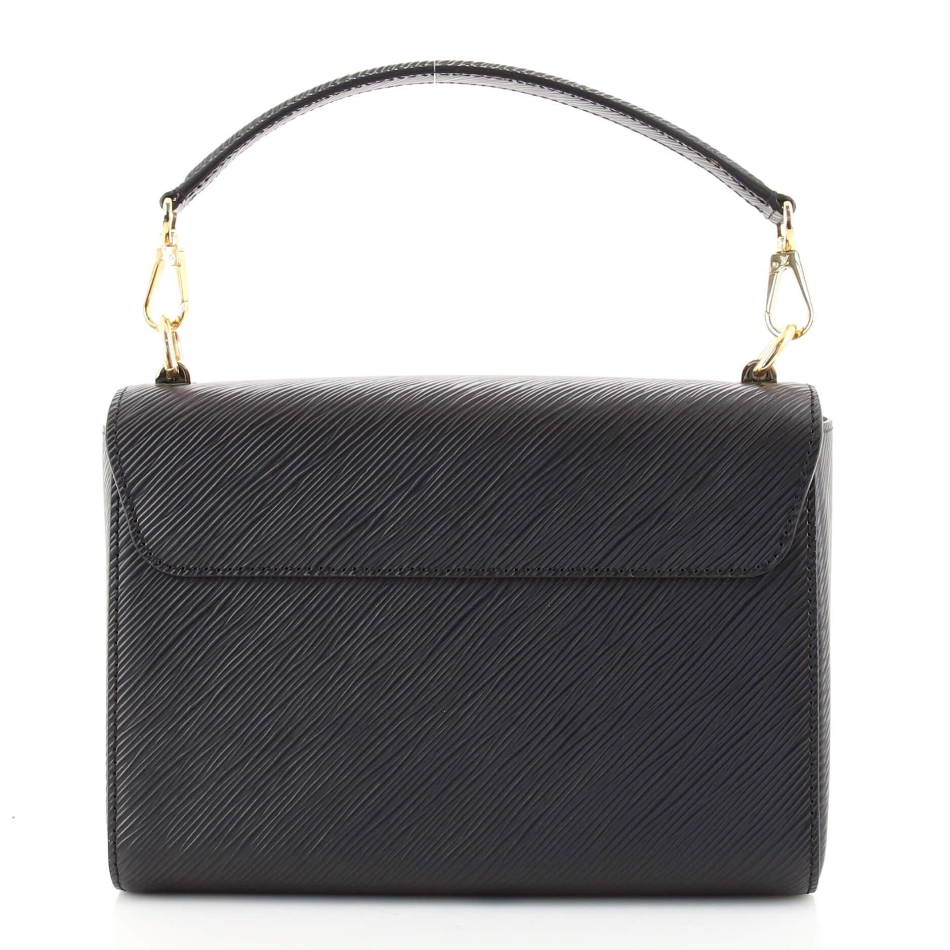 Louis Vuitton Twist Strap Top Handle Tasche Epi Leder MM im Zustand „Gut“ in NY, NY