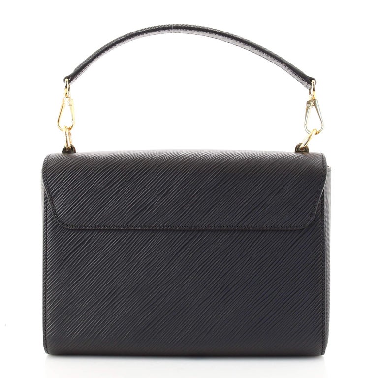 Louis Vuitton Black/Red/Brown Epi Leather & Monogram Coated Canvas Twist MM  Crossbody Bag - ShopStyle