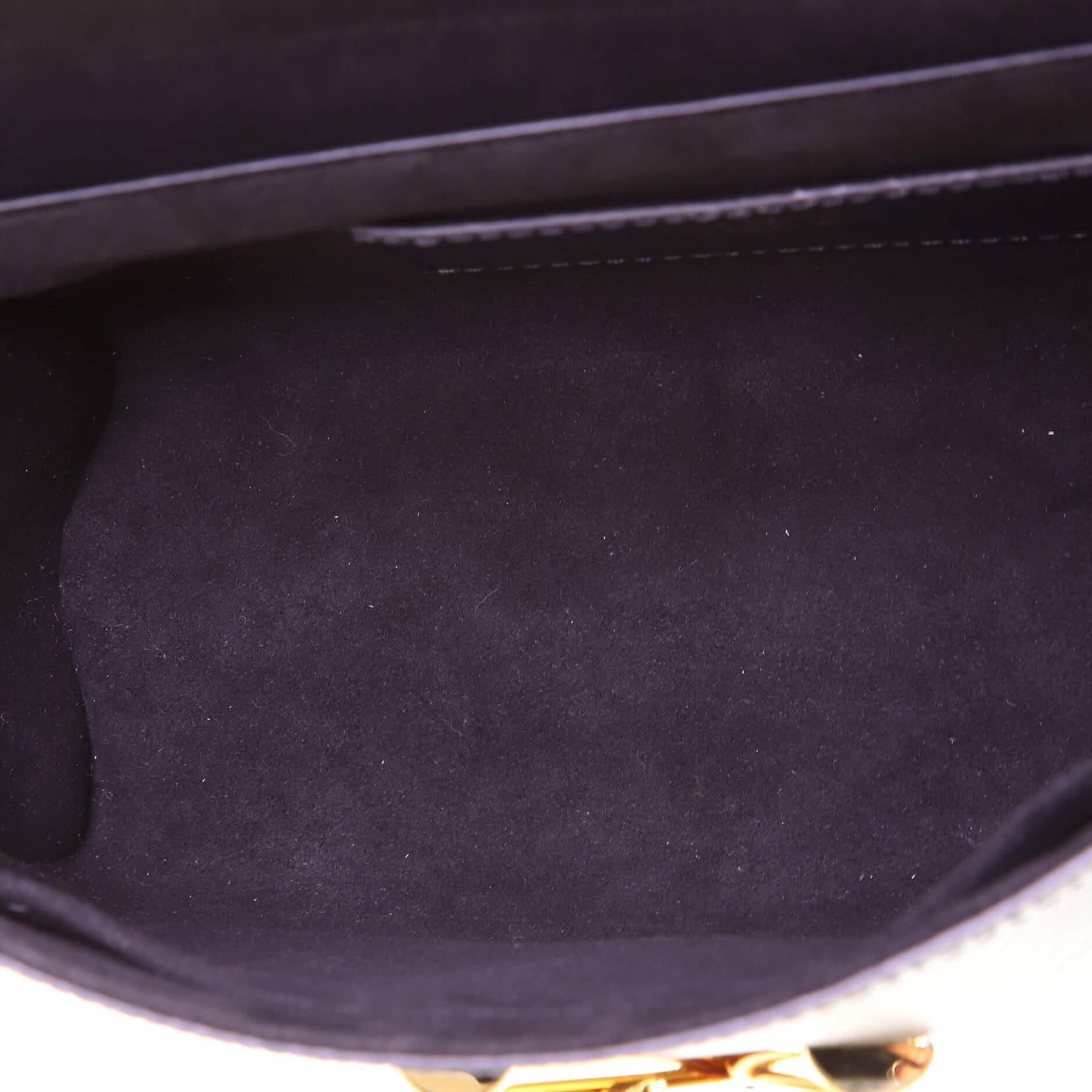 Louis Vuitton Twist Strap Top Handle Tasche Epi Leder MM 1