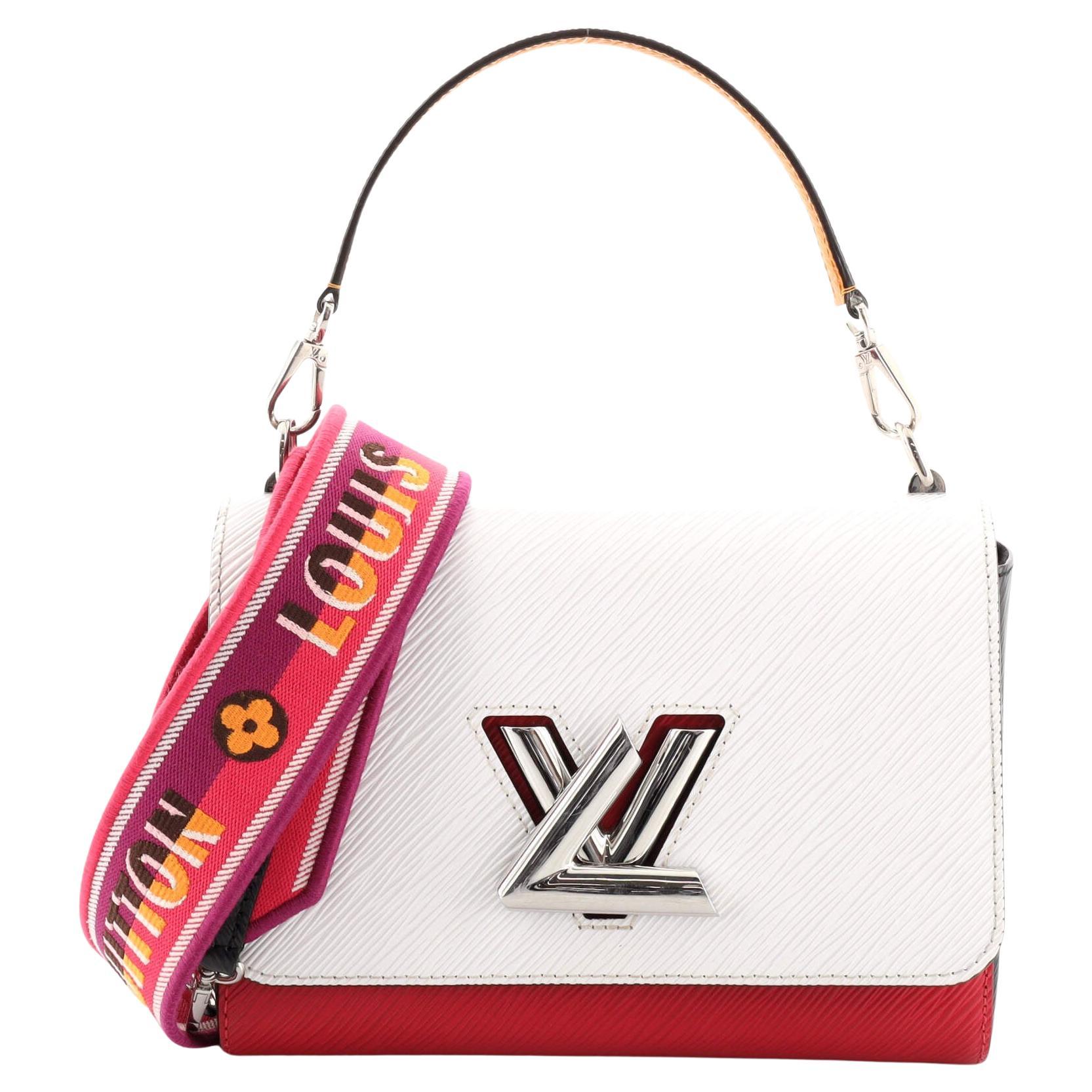 Louis Vuitton Twist Top Handle Bag Limited Edition Peace Love Epi and Monogram  Canvas MM - ShopStyle