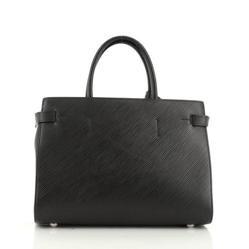 Black Louis Vuitton Twist Tote Epi Leather