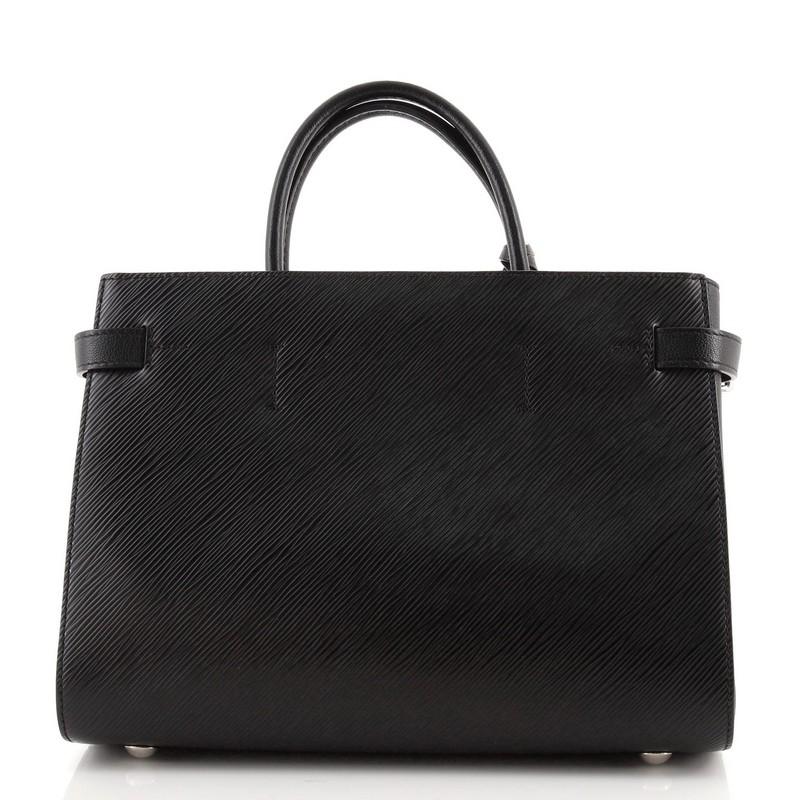 Black Louis Vuitton Twist Tote Epi Leather
