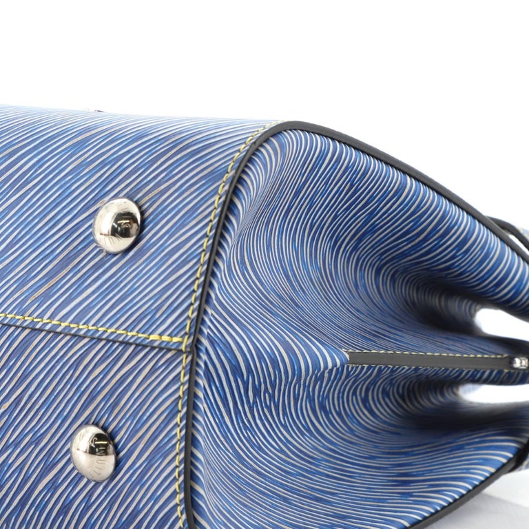 Louis Vuitton EPI Pins Twist Tote Denim Light