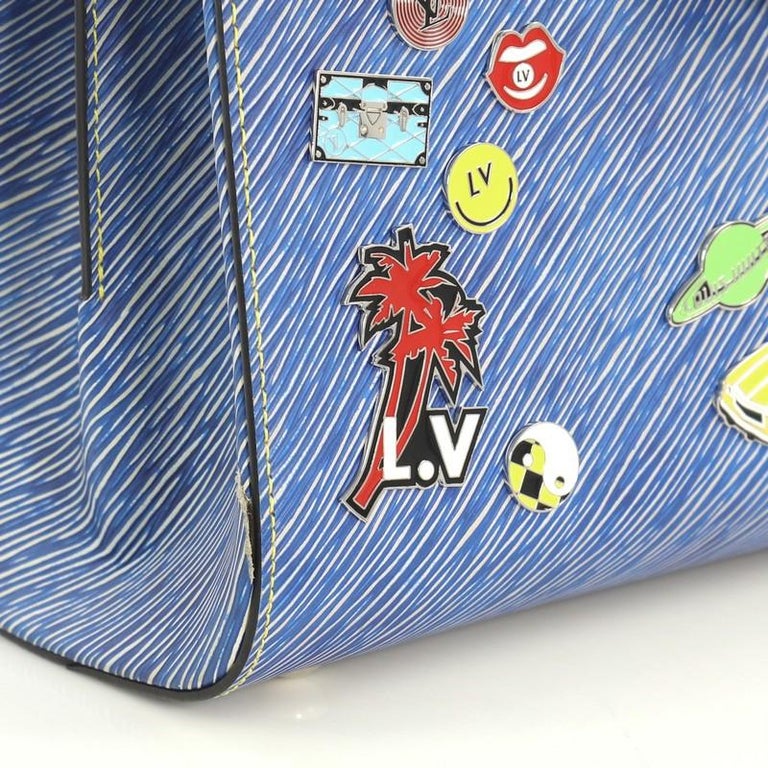 Louis Vuitton Twist Tote Limited Edition Pins Embellished Epi Leather at 1stdibs