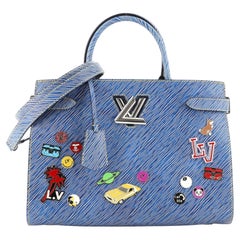 Louis Vuitton Twist Tote Limited Edition Pins Embellished Epi Leather