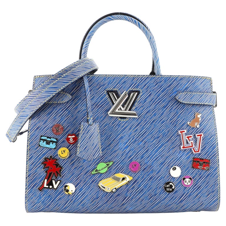 Louis Vuitton Twist Tote Limited Edition Pins Embellished Epi