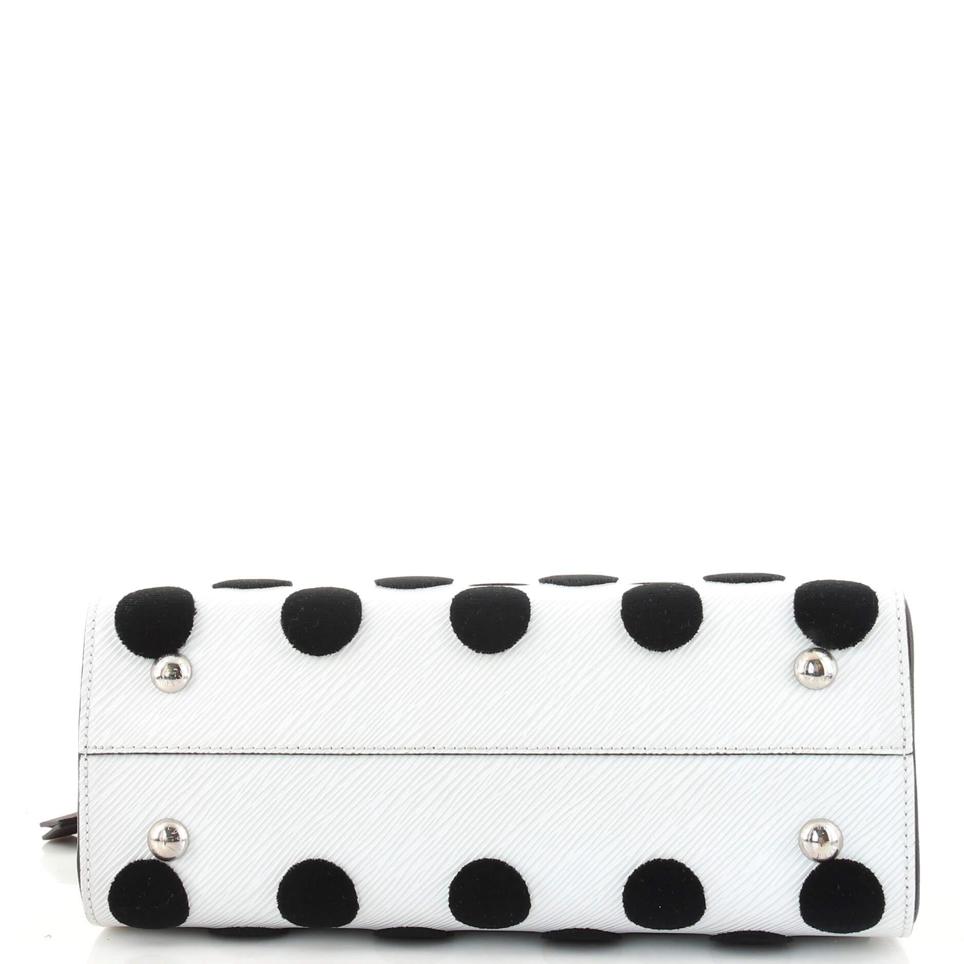 Louis Vuitton Twist Tote Limited Edition Polka Dots Epi Leather In Good Condition In NY, NY