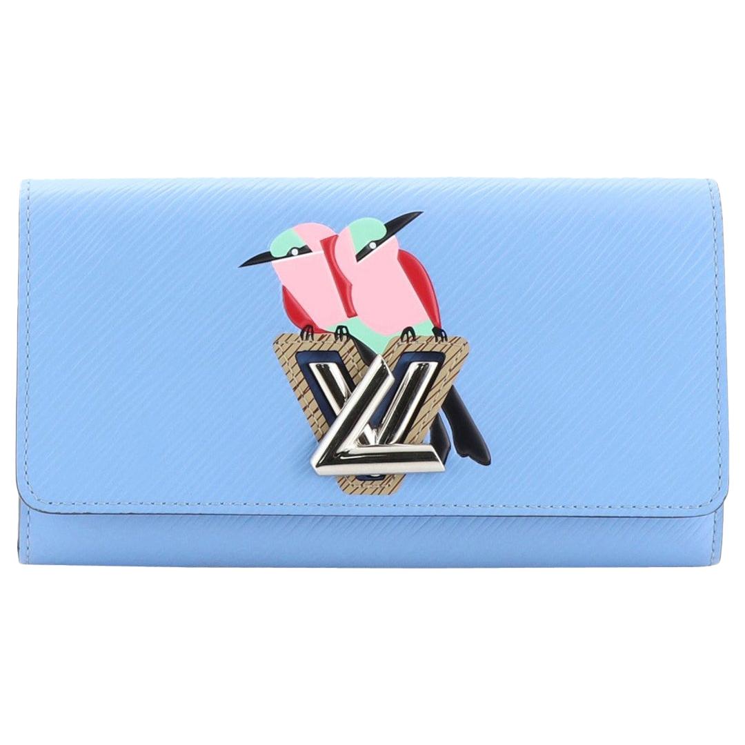 Louis Vuitton Twist Wallet Bird Motif Epi Leather