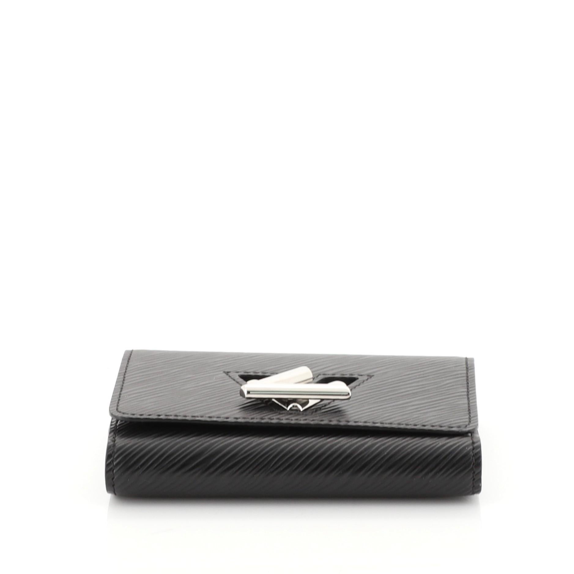 Women's Louis Vuitton Twist Wallet Epi Leather Compact