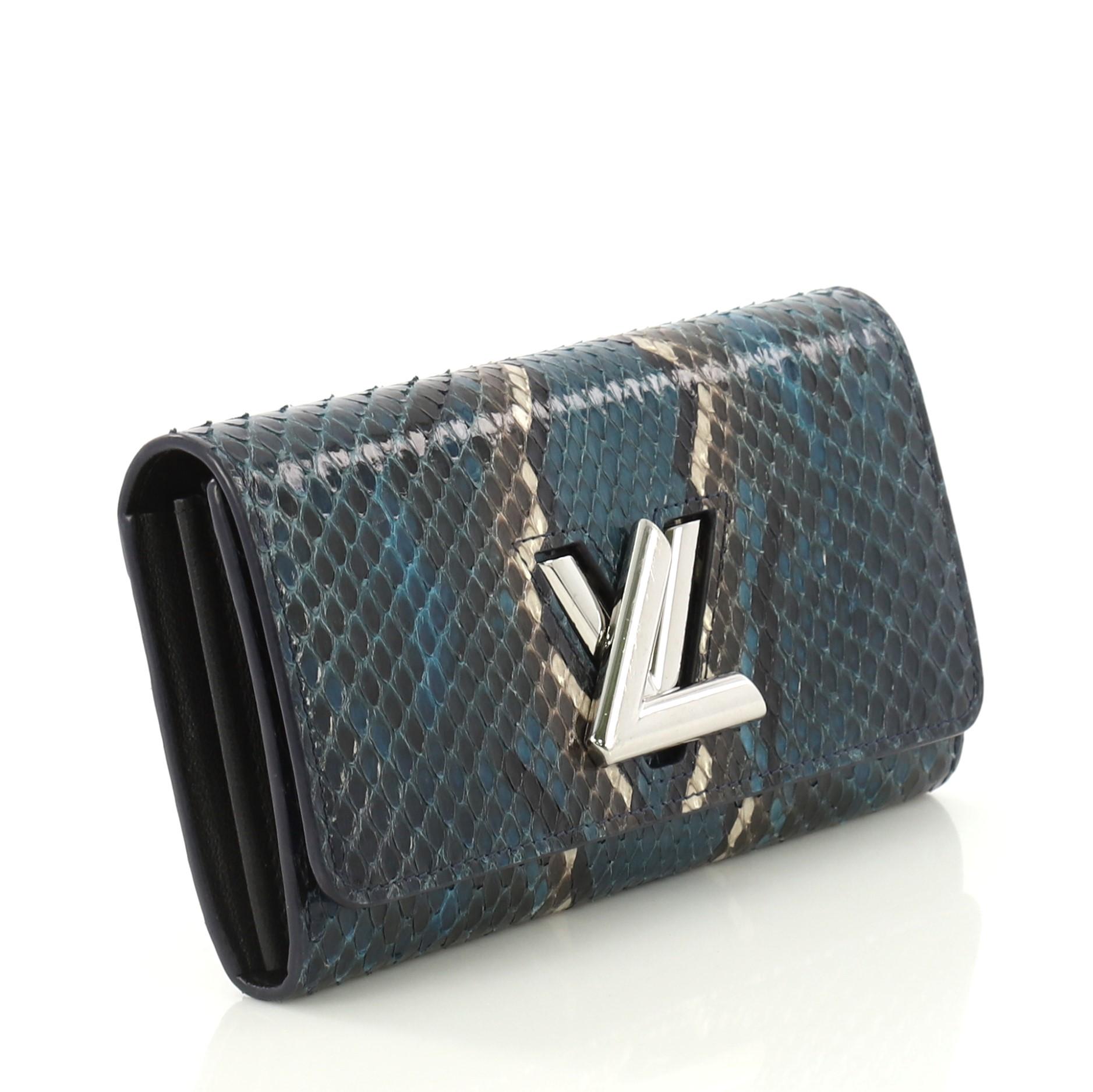 louis vuitton python wallet
