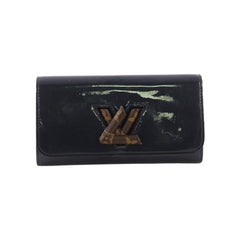 Louis Vuitton Twist Wallet Vernis with Monogram Canvas