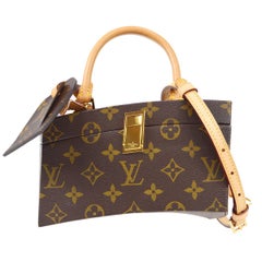 Louis Vuitton Twisted Box 2way Shoulder Handbag Monogram