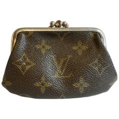 Vintage Louis Vuitton Two Compartment Coin Purse