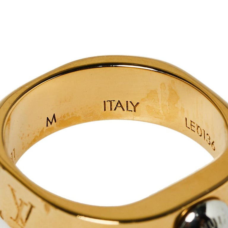 Louis Vuitton Nanogram ring (M00210)