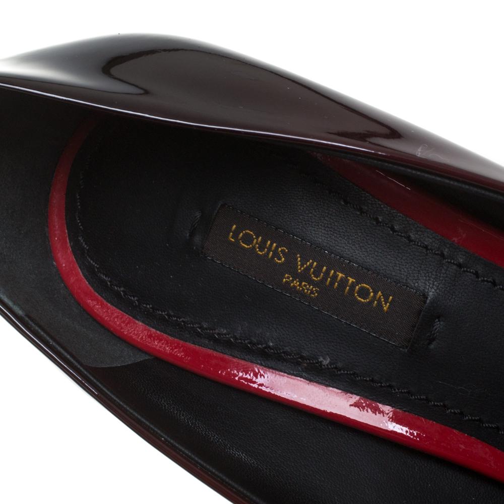 Louis Vuitton Two Tone Patent Leather Ombre Pumps Size 38.5 1