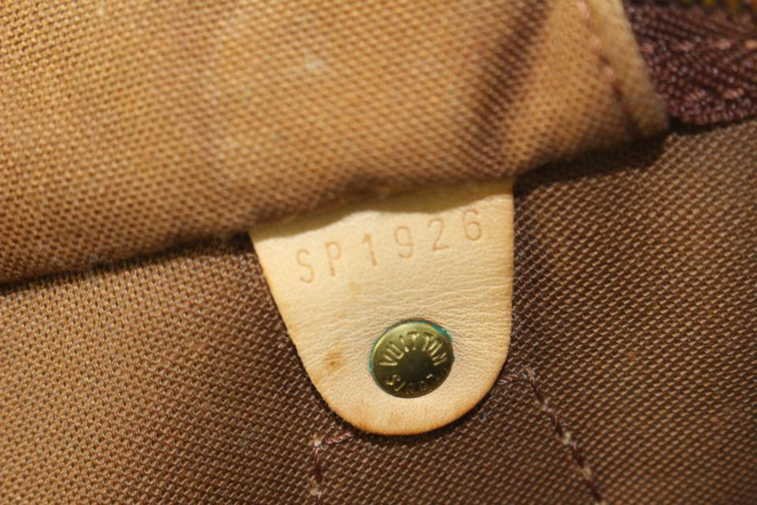 Louis Vuitton Ultra Rare 1 or 1 Centenaire Damier Ebene Speedy 35 Bag 6lz830s 5