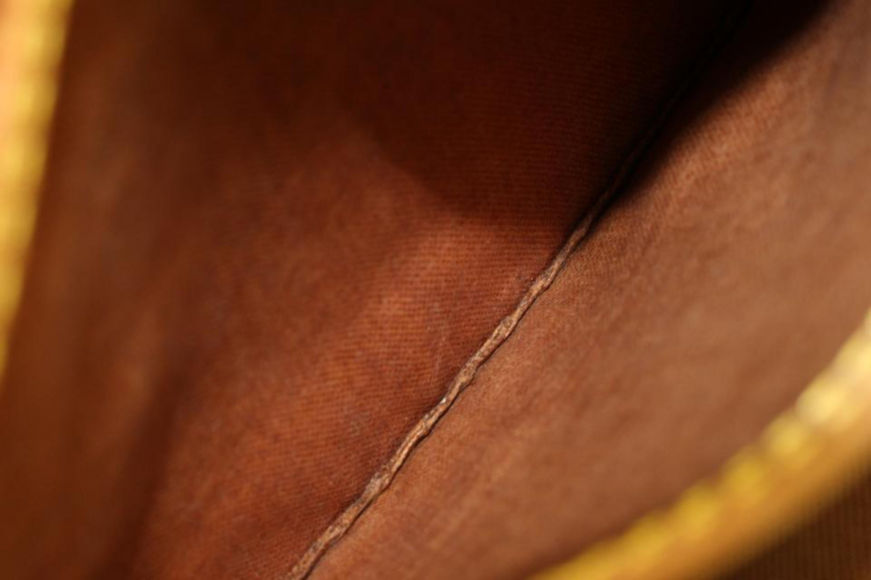 Louis Vuitton Ultra Rare 1 or 1 Centenaire Damier Ebene Speedy 35 Bag 6lz830s 1