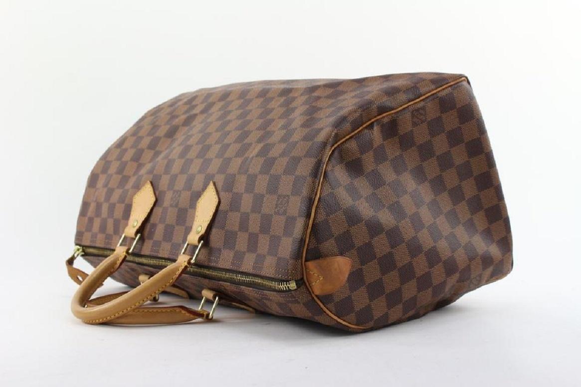 Louis Vuitton Ultra Rare 1 or 1 Centenaire Damier Ebene Speedy 40 Bag 473lvs63 1