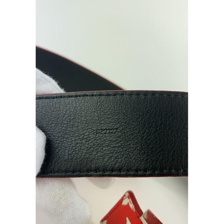 Louis Vuitton x Supreme Ultra Rare Red 100/40 Monogram Initiales Belt –  Bagriculture