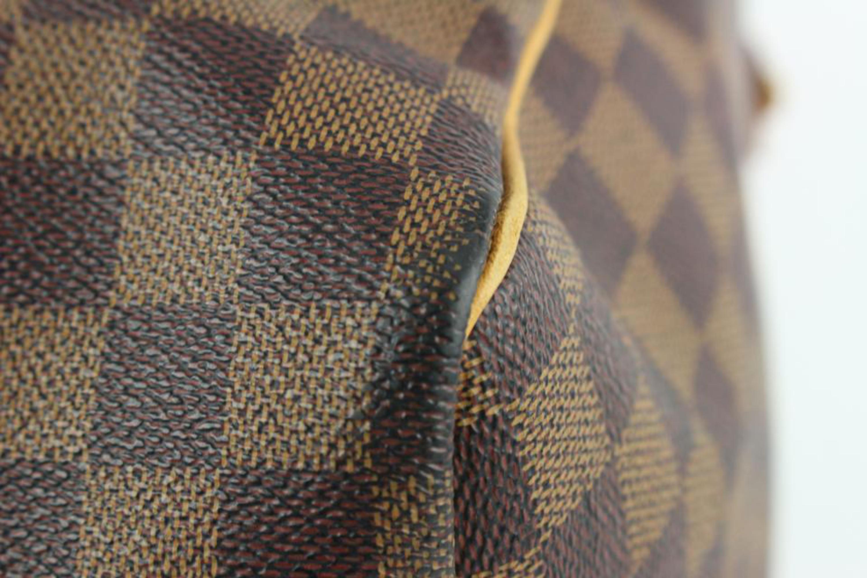Louis Vuitton Ultra Rare 1996 Japan Cup Damier Ebene Keepall 50 Duffle 114lv46 In Good Condition In Dix hills, NY