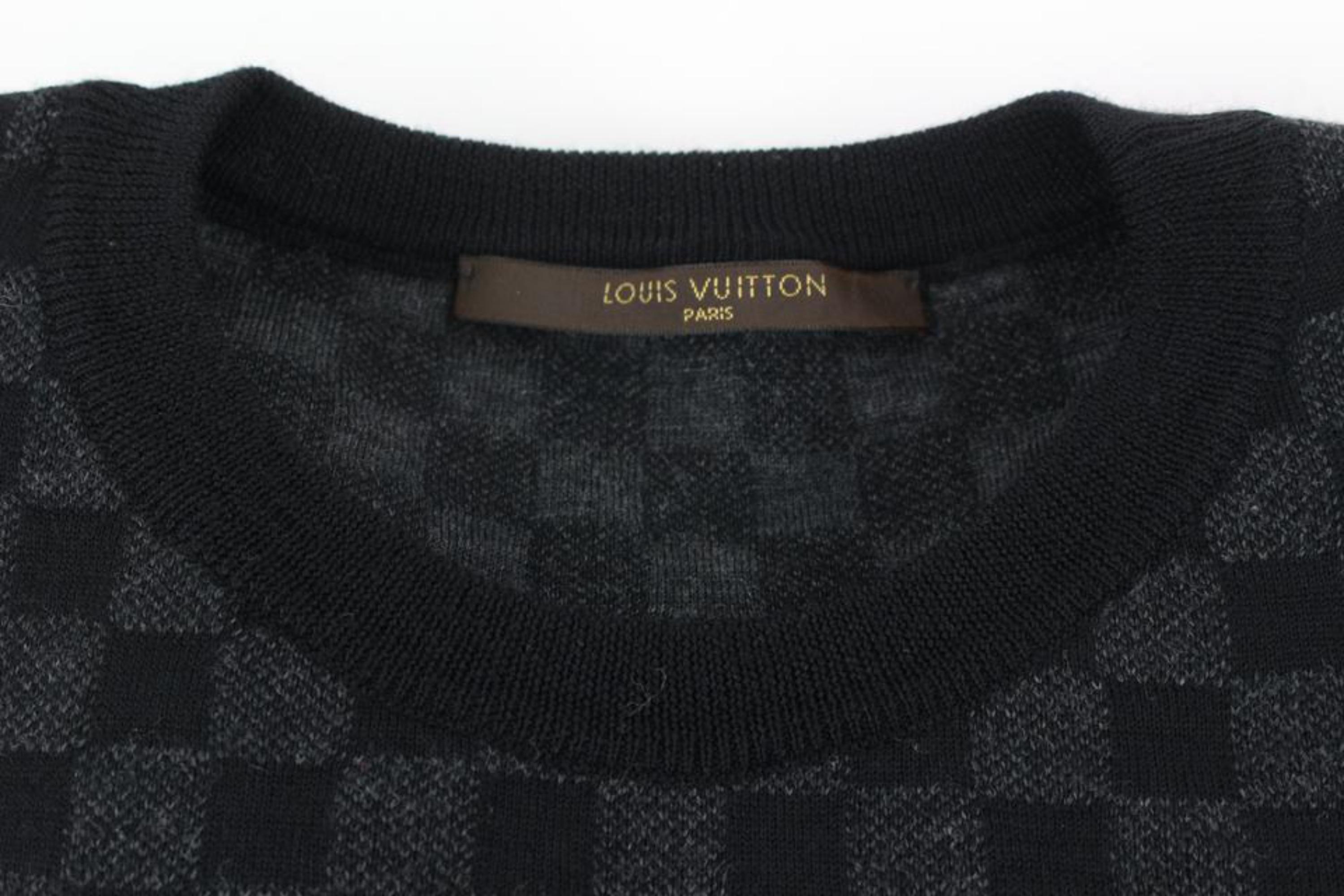 louis vuitton pulli schwarz