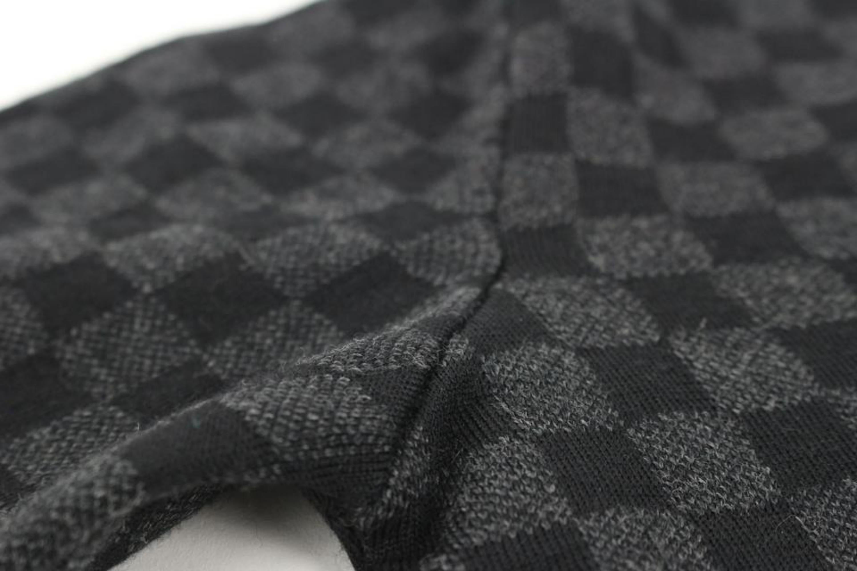Louis Vuitton Ultra Rare Boys Size 8 Damier Graphite Sweater 77lv33s For Sale 1