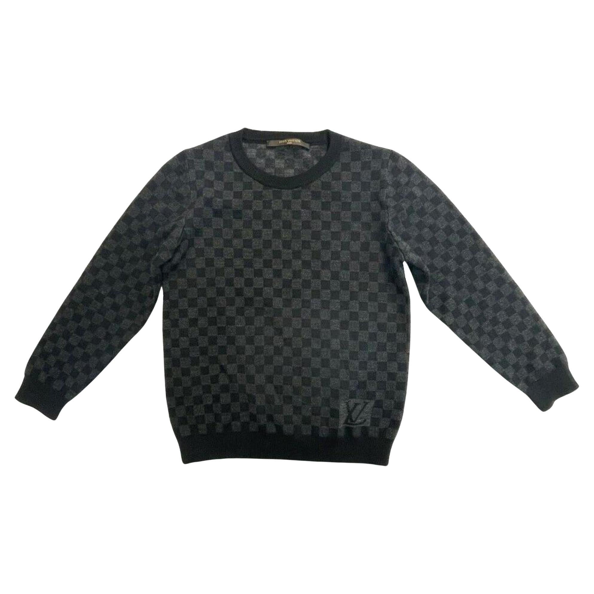 vuitton grey sweater