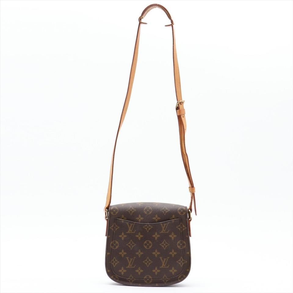 Brown Louis Vuitton Ultra Rare CLEAN Monogram Saint Cloud PM Crossbody Bag 862757