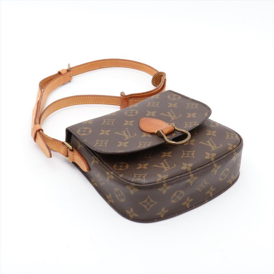 Women's Louis Vuitton Ultra Rare CLEAN Monogram Saint Cloud PM Crossbody Bag 862757