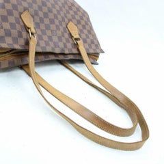 Louis Vuitton (Ultra Rare) Columbine Zip Tote  870326 Brown Canvas Shoulder Bag