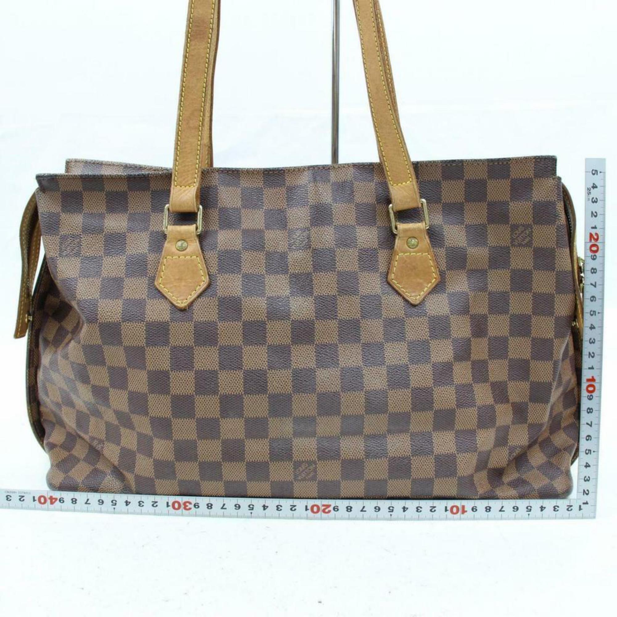 Louis Vuitton (Ultra Rare) Columbine Zip Tote  870326 Brown Canvas Shoulder Bag For Sale 1