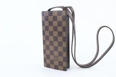 Louis Vuitton (Ultra Rare) Damier Computer 20lz0724 Ebene Coated Canvas Laptop