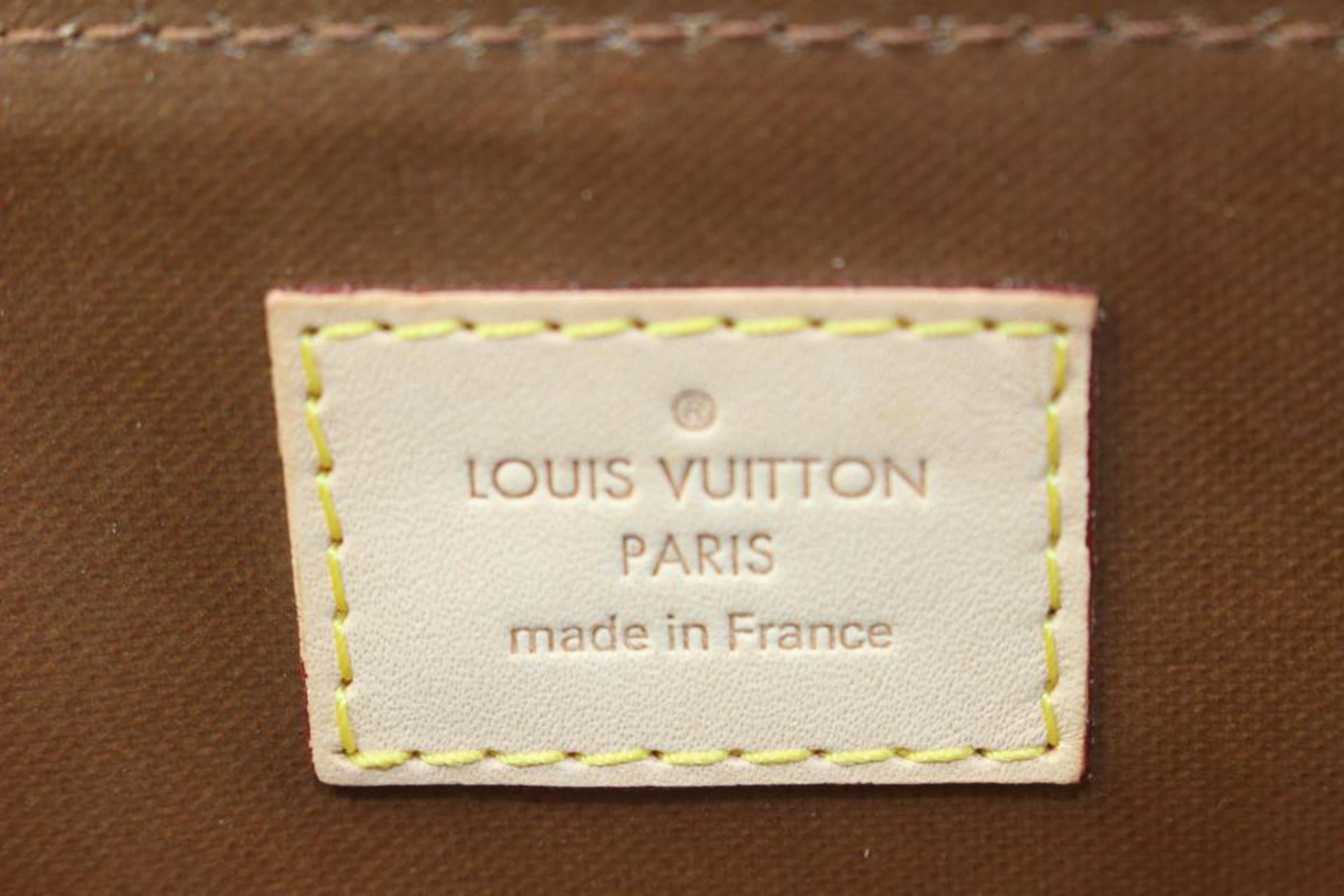 Louis Vuitton Ultra Rare Discontinued Monogram Shoe Care Kit Travel Set 32lk31s 4