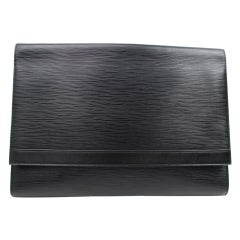 Vintage Louis Vuitton (ULTRA RARE) Extra Large Epi Clutch Porftoflio Document 859863