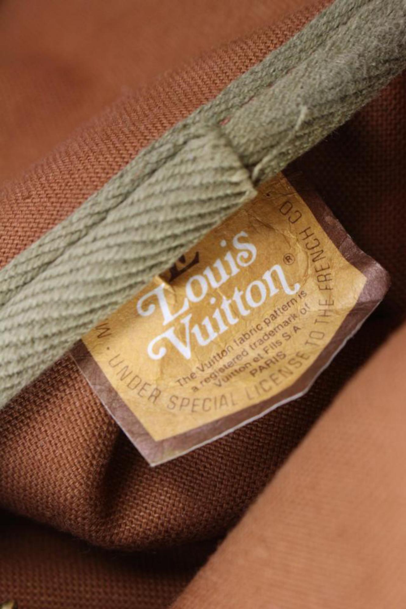 Gray Louis Vuitton Ultra Rare French Co USA Keepall 119lv58