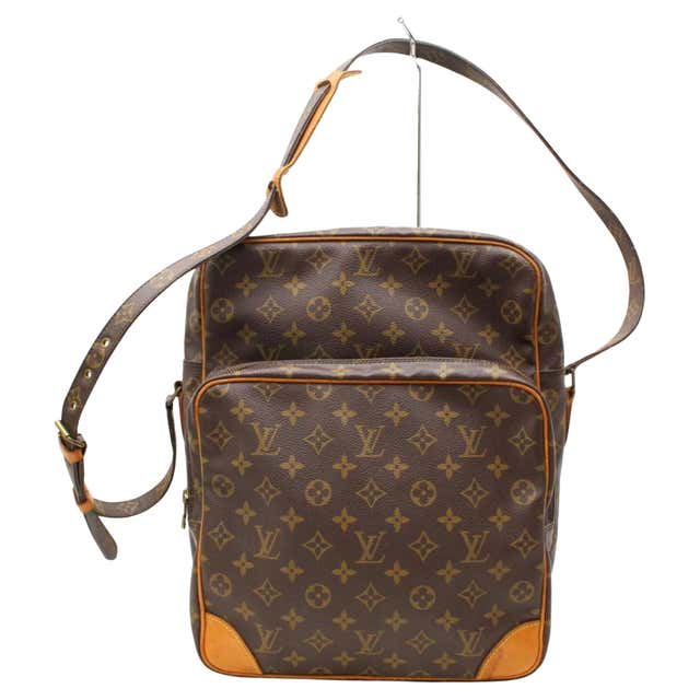 Prada Brown Leather Shoulder Bag at 1stDibs
