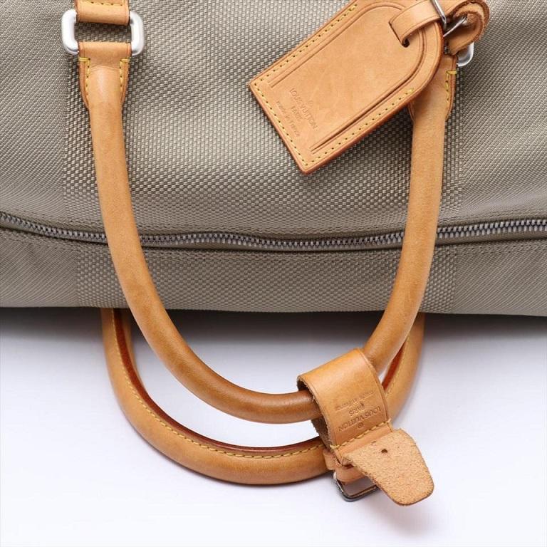 Brown Louis Vuitton Ultra Rare Light Grey Damier Geant Albatros Bandouliere Strap