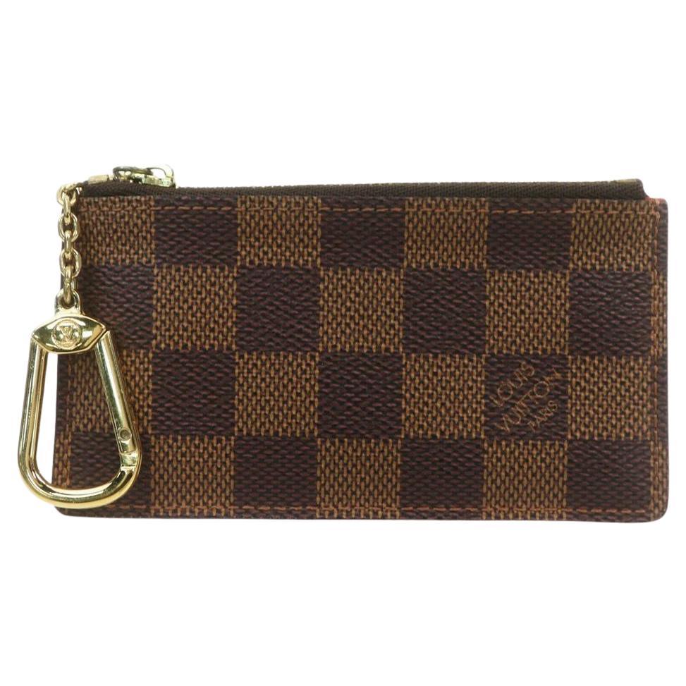Louis Vuitton Ultra Rare Limited Damier Ebene Key Pouch Pochette Cles  862028