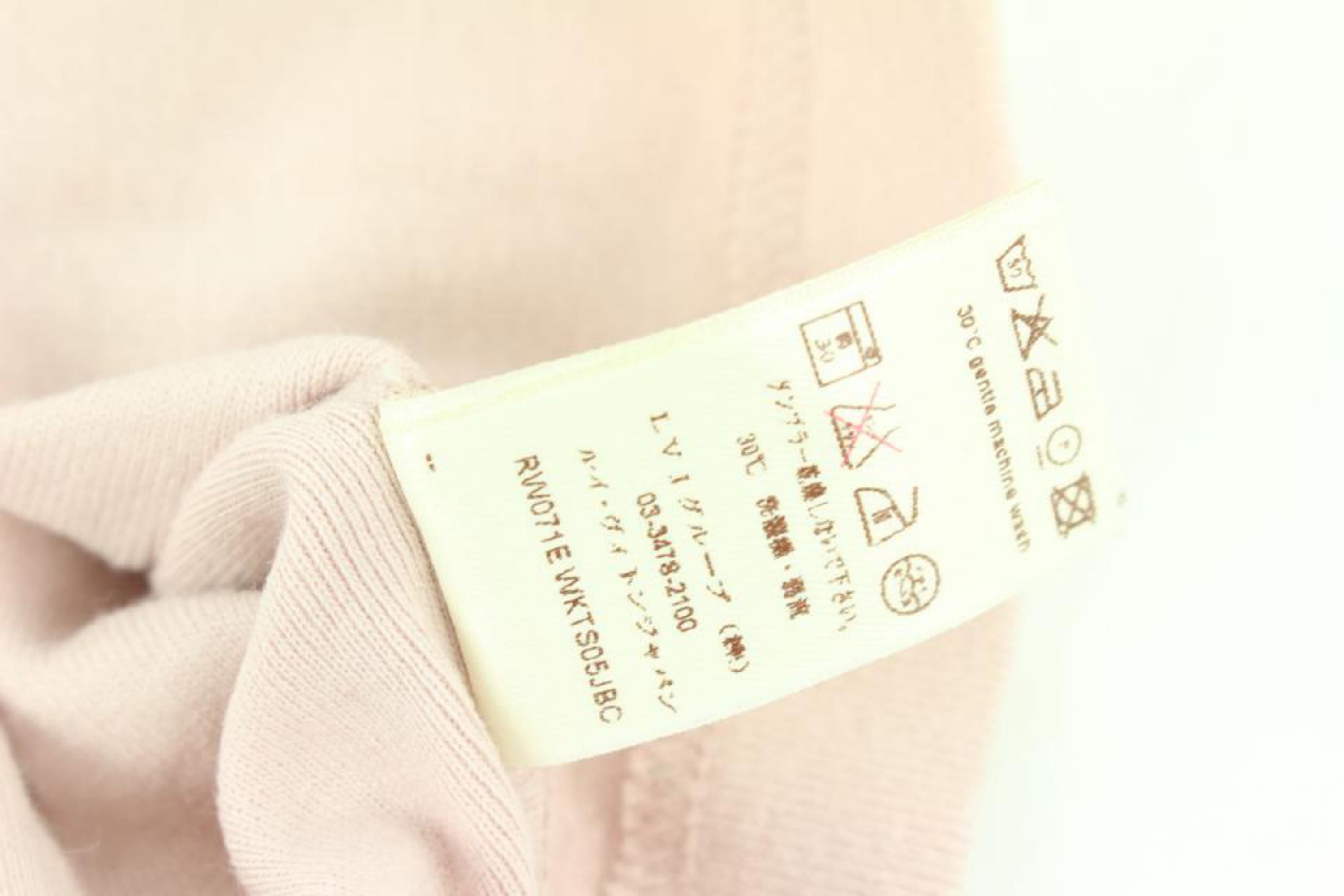 Louis Vuitton Ultra Rare Little Girls Taille 3 Breloque multicolore rose 124lv11 en vente 1