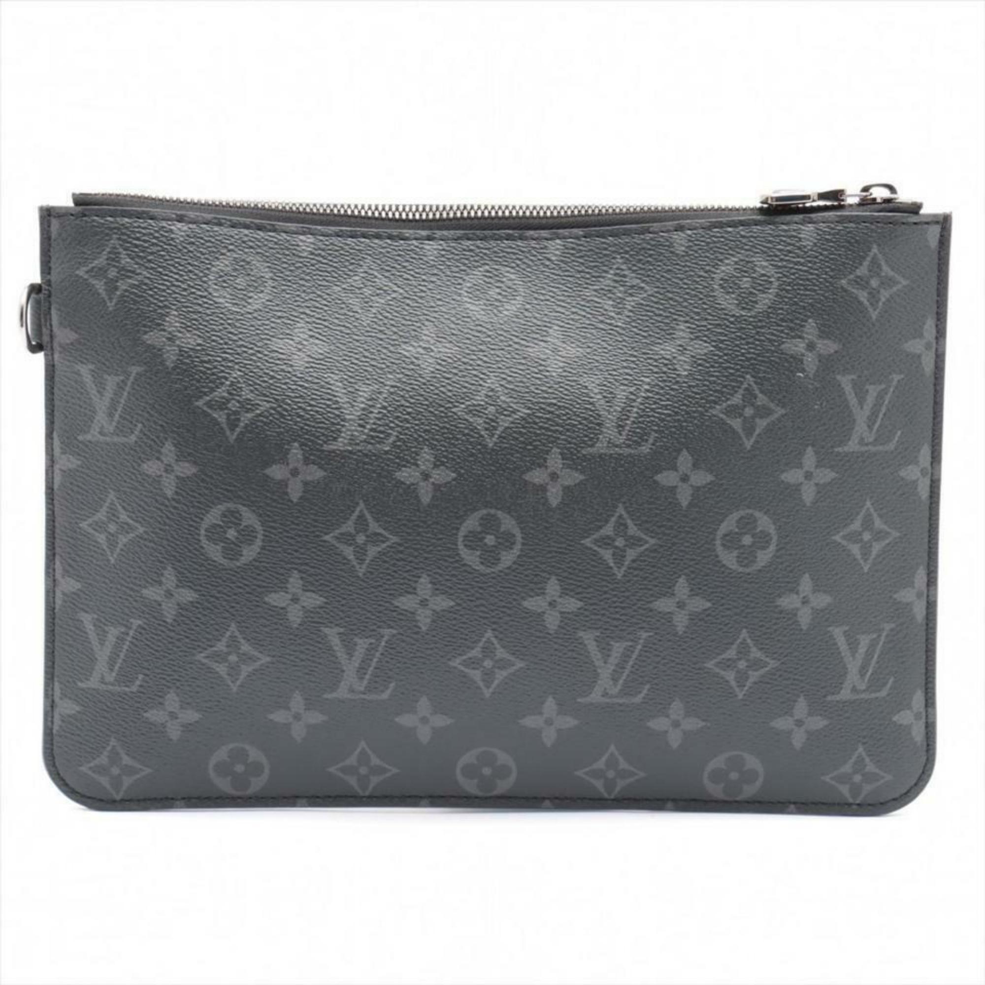 Louis Vuitton Ultra Rare Monogram Eclipse Fragment Cabas Light Pochette 859R413 1